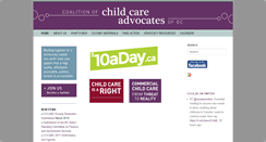 Desktop Screenshot of cccabc.bc.ca